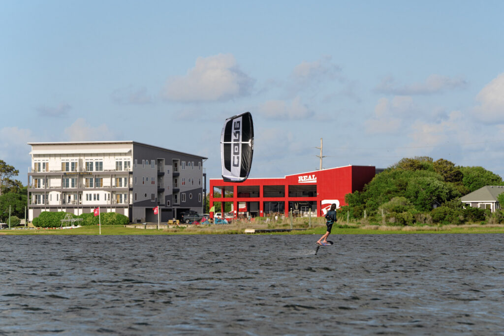 The deep-water launch channel right in the backyard of Watermen's Retreat.. Source: REAL Watersports